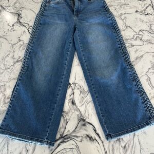 Judy Blue Wide-Leg Crop Women's Jeans